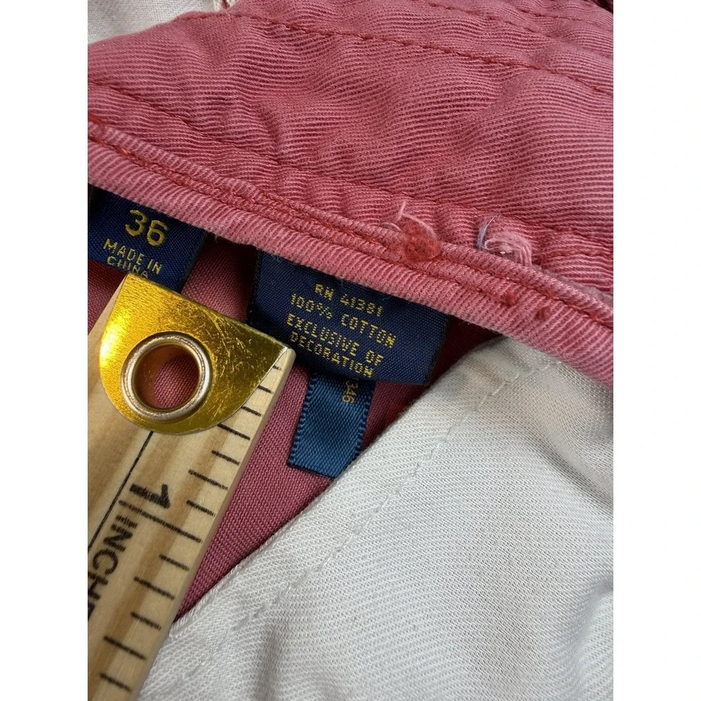 Polo Ralph Lauren Shorts Men's Relaxed Fit Chino Casual Salmon‎ Pink 9